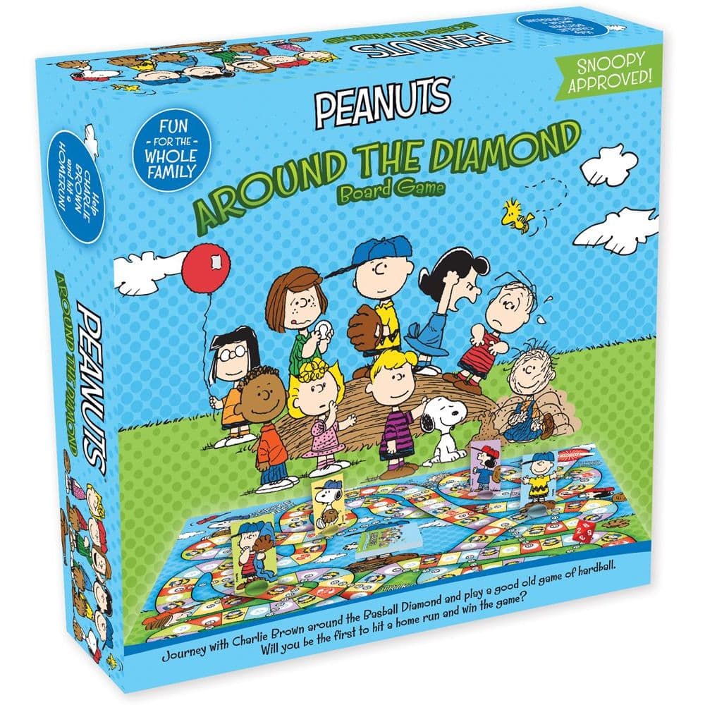 Peanuts Around The Diamond Journey Board Game Main Product  Image width=&quot;1000&quot; height=&quot;1000&quot;
