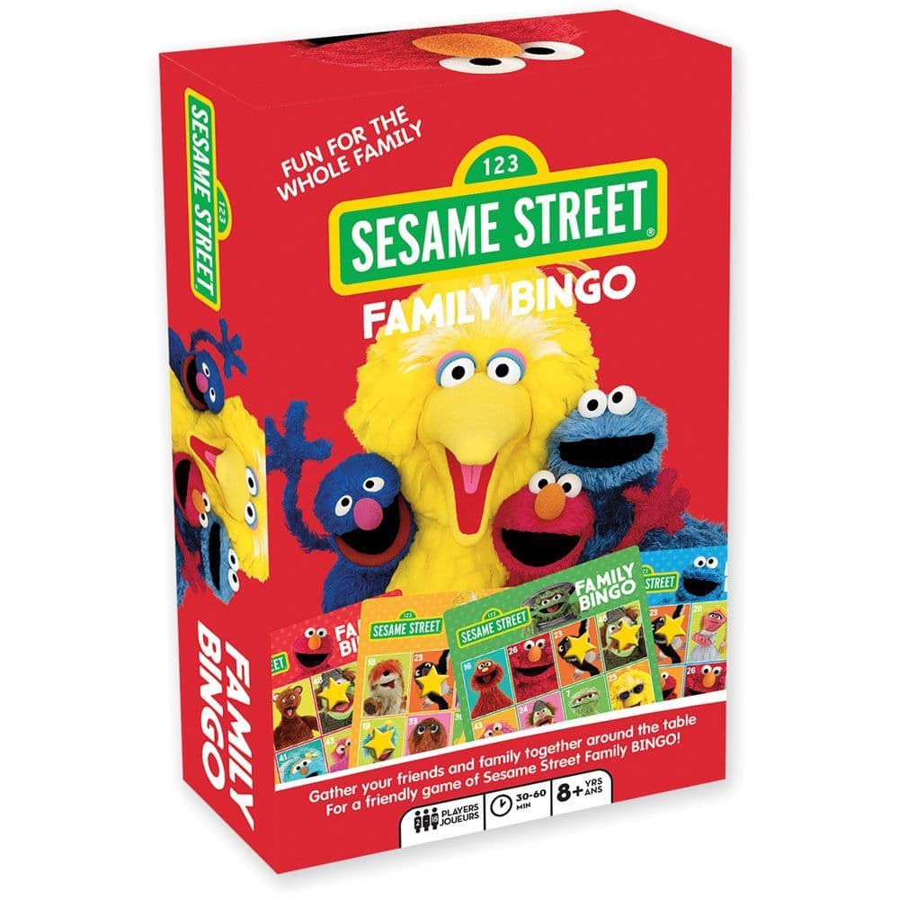 Sesame Street Family Bingo Main Product  Image width="1000" height="1000"