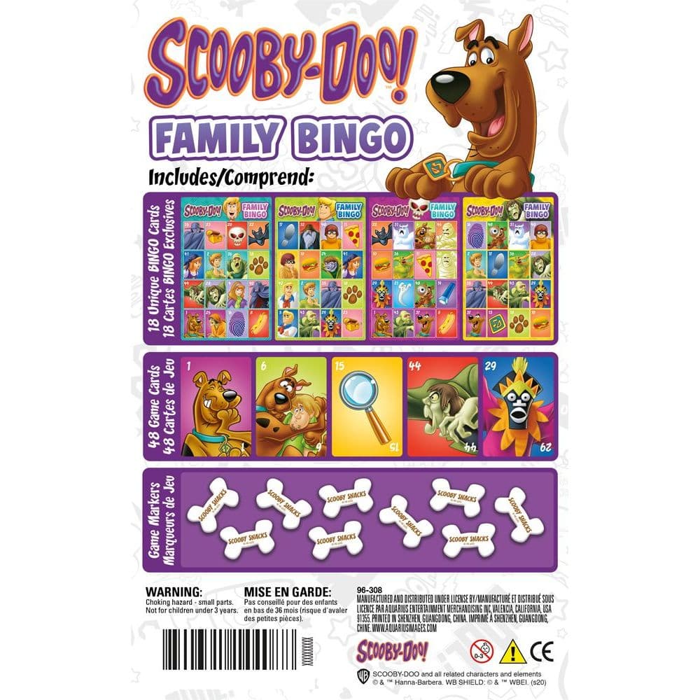 Scooby Doo Family Bingo 2nd Product Detail  Image width="1000" height="1000"