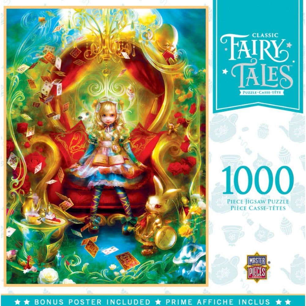 Alice Fairytale 1000 Piece  Puzzle Main Product  Image width="1000" height="1000"