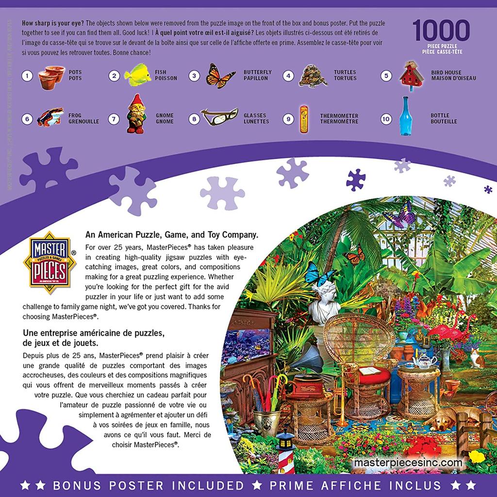garden hideaway 1000pc puzzle image 3 width="1000" height="1000"