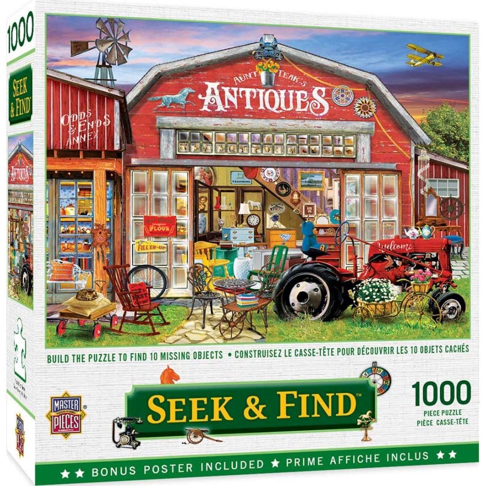 Antiques for Sale 1000pc Puzzle Main Product  Image width="1000" height="1000"