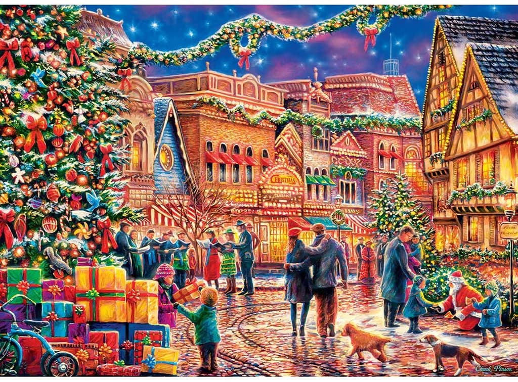 village square 1000pc puzzle image 2 width="1000" height="1000"