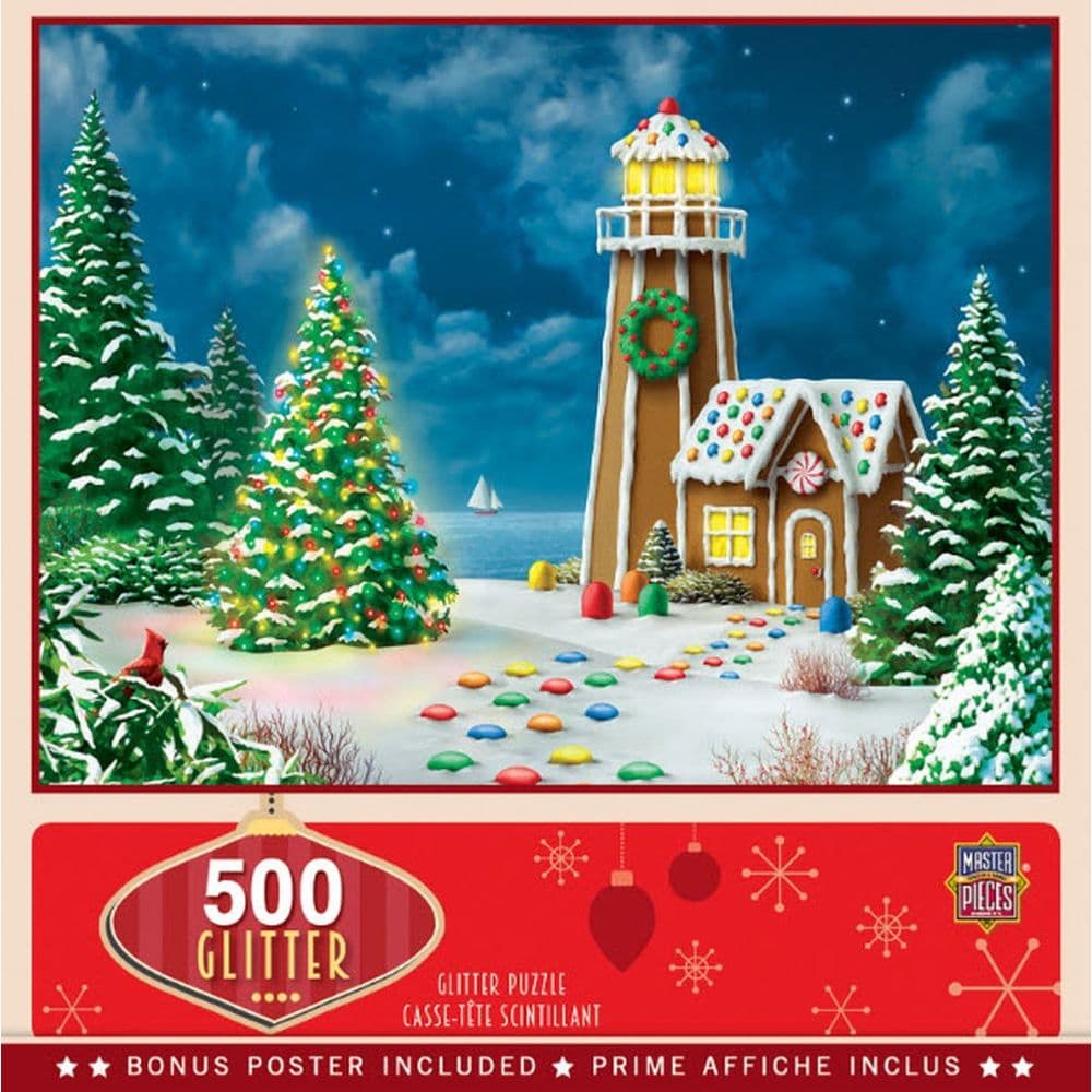 Gingerbread Lighthouse 500pc Puzzle Main Product  Image width="1000" height="1000"