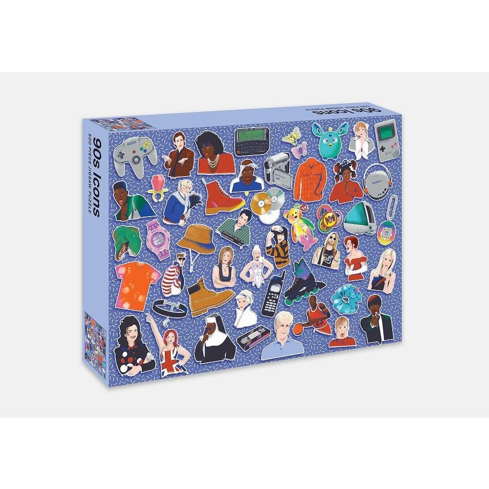 90s Icons 500pc Puzzle Main Product  Image width="1000" height="1000"