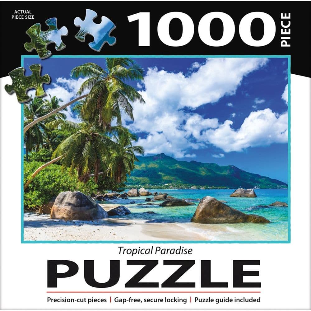 Tropical Paradise 1000Pc Puzzle 3rd Product Detail  Image width=&quot;1000&quot; height=&quot;1000&quot;