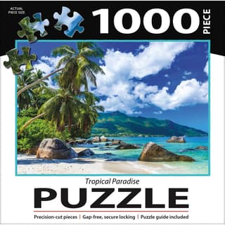 Tropical Paradise 1000Pc Puzzle - Calendars.com