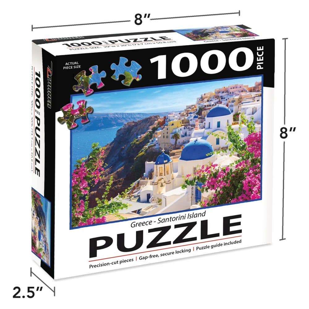 Greece Santorini Island 1000Pc Puzzle 4th Product Detail  Image width=&quot;1000&quot; height=&quot;1000&quot;