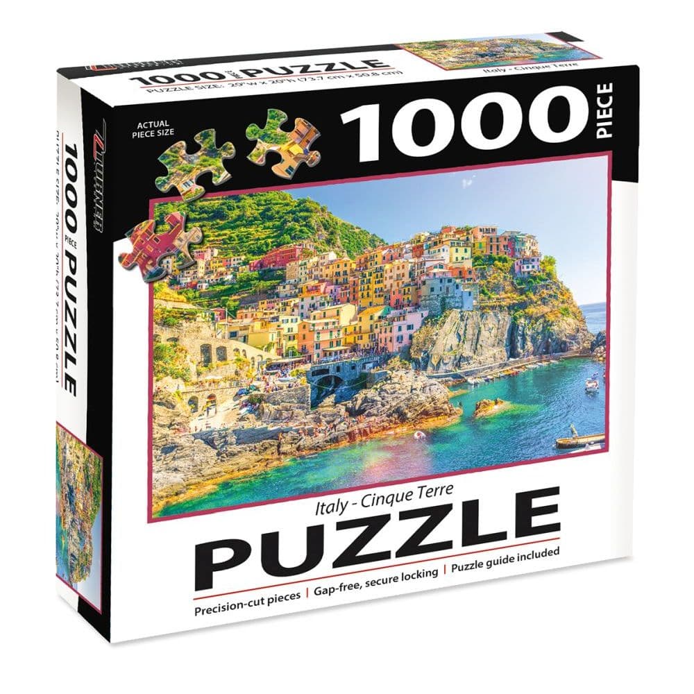 Italy Cinque Terre 1000Pc Puzzle Main Product  Image width=&quot;1000&quot; height=&quot;1000&quot;
