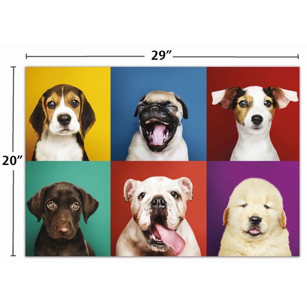 Puppy Portraits 1000Pc Puzzle 5th Product Detail  Image width=&quot;1000&quot; height=&quot;1000&quot;