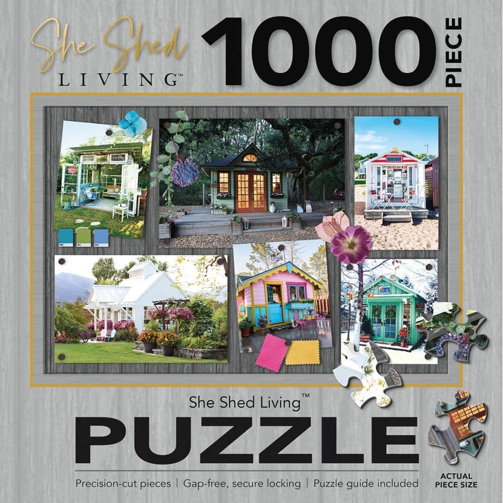She Shed Living 1000 Piece Puzzle 3rd Product Detail  Image width=&quot;1000&quot; height=&quot;1000&quot;