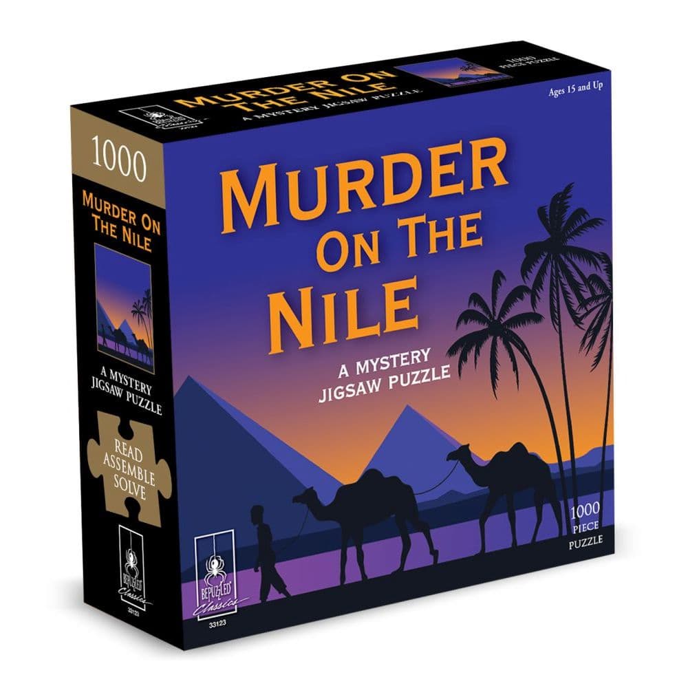 Murder on the Nile Mystery 1000pc Puzzle Main Product  Image width="1000" height="1000"