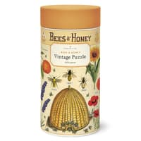 image Bees and Honey 1000 Piece Puzzle by Cavallini Main Product  Image width=&quot;1000&quot; height=&quot;1000&quot;