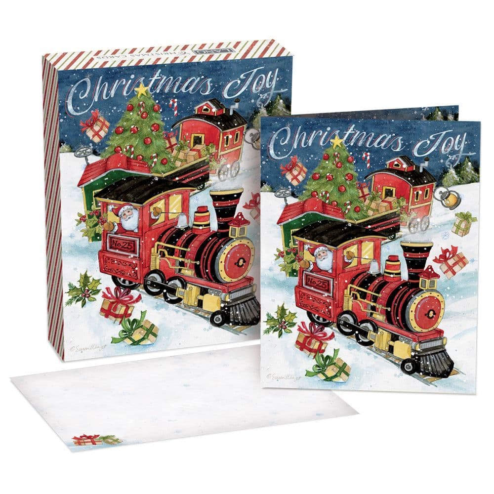 All Aboard Boxed Christmas Cards 4th Product Detail  Image width=&quot;1000&quot; height=&quot;1000&quot;