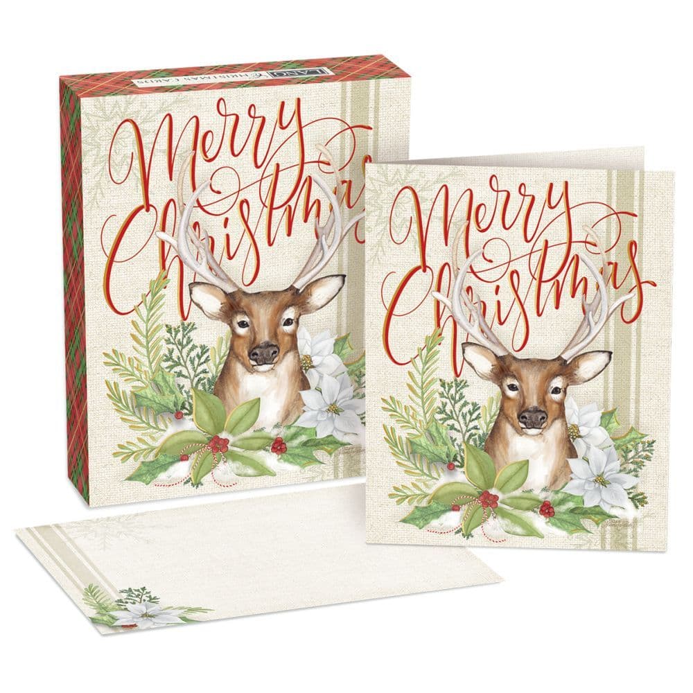 Deer Christmas Boxed Christmas Cards 4th Product Detail  Image width="1000" height="1000"