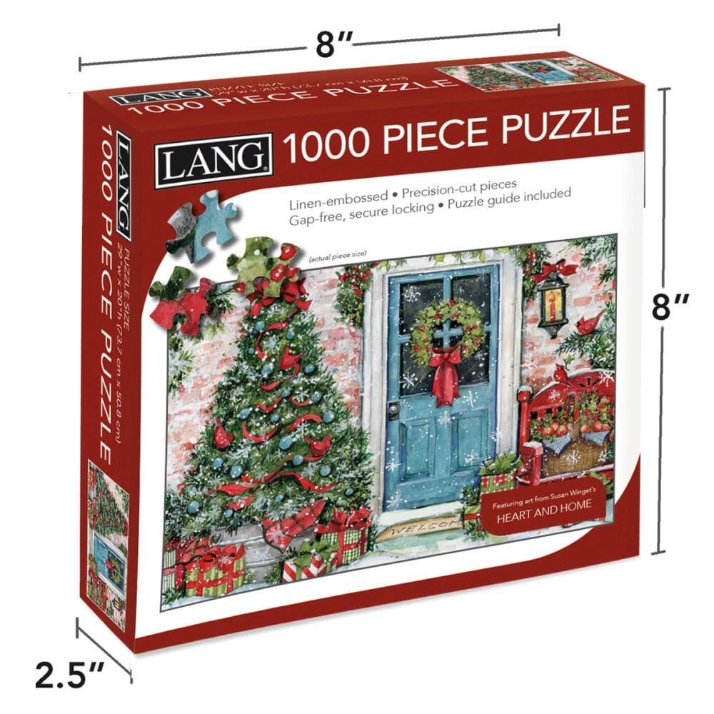 Greenery Greetings 1000 Piece Puzzle 4th Product Detail  Image width=&quot;1000&quot; height=&quot;1000&quot;