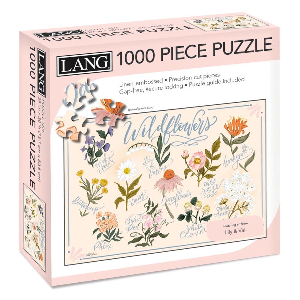 Wildflowers 1000 Piece Puzzle Main Product  Image width=&quot;1000&quot; height=&quot;1000&quot;