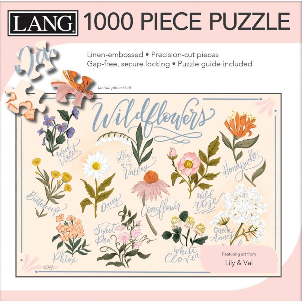 Wildflowers 1000 Piece Puzzle 3rd Product Detail  Image width=&quot;1000&quot; height=&quot;1000&quot;