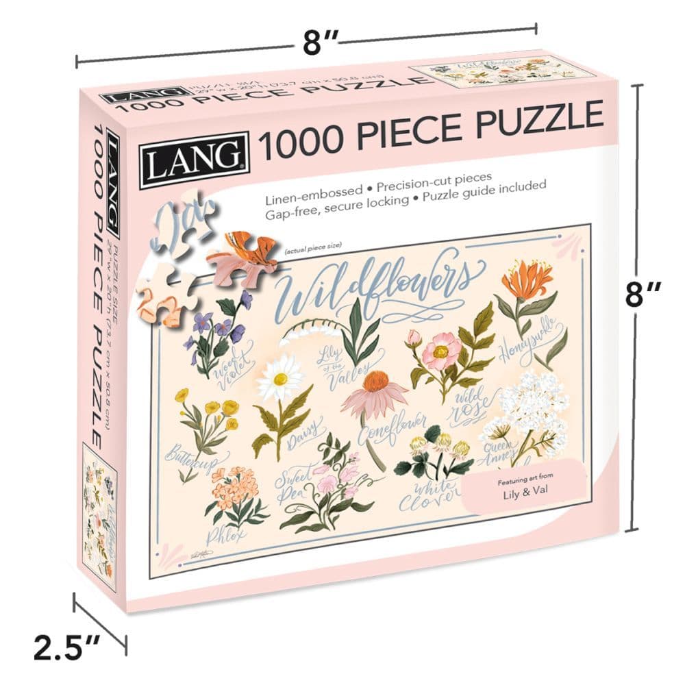 Wildflowers 1000 Piece Puzzle 4th Product Detail  Image width=&quot;1000&quot; height=&quot;1000&quot;