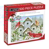 image Cardinal Birdhouse 500 Piece Puzzle Main Product  Image width=&quot;1000&quot; height=&quot;1000&quot;