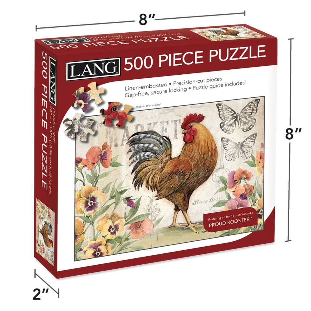 Proud Rooster 500 Piece Puzzle 4th Product Detail  Image width=&quot;1000&quot; height=&quot;1000&quot;
