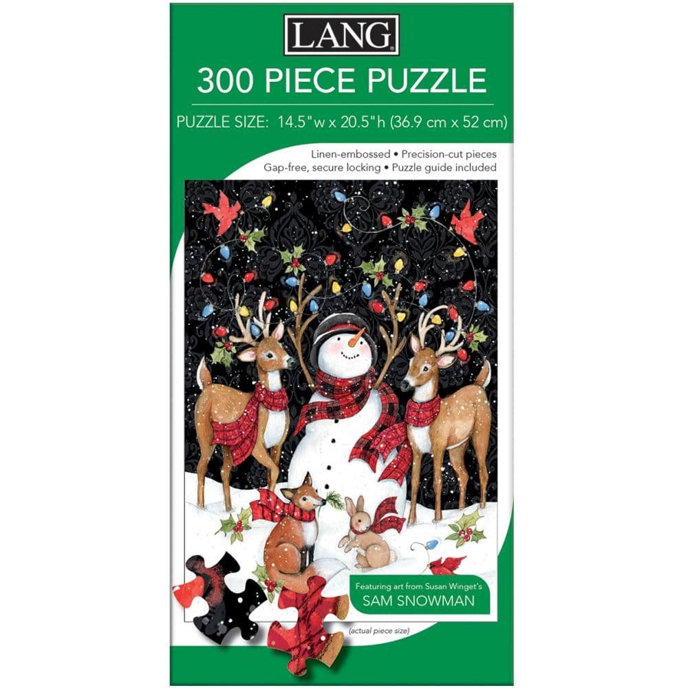 Snowy Lights 300 Piece Puzzle 2nd Product Detail  Image width=&quot;1000&quot; height=&quot;1000&quot;