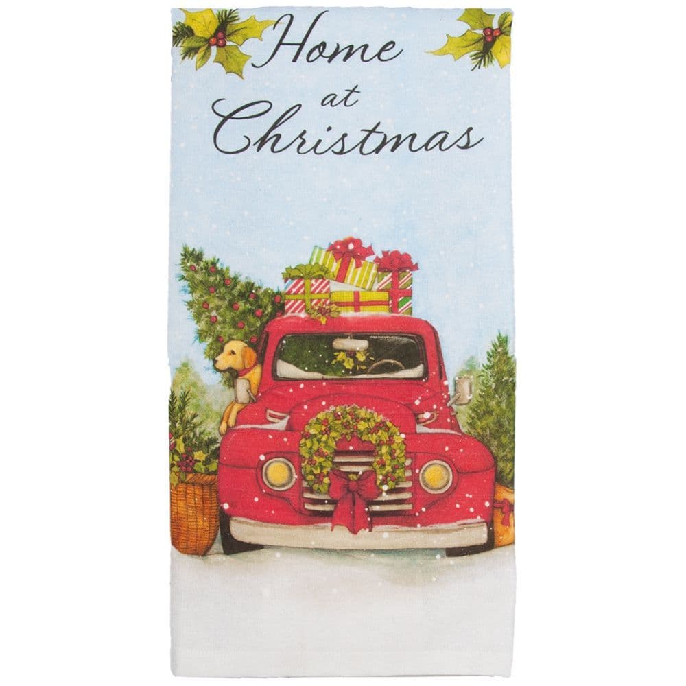 Home For Christmas Dish Towels Set Of 2 2nd Product Detail  Image width=&quot;1000&quot; height=&quot;1000&quot;