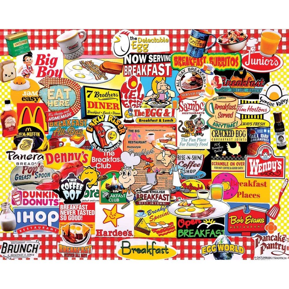 I Love Breakfast 1000 Piece Puzzle 2nd Product Detail  Image width=&quot;1000&quot; height=&quot;1000&quot;