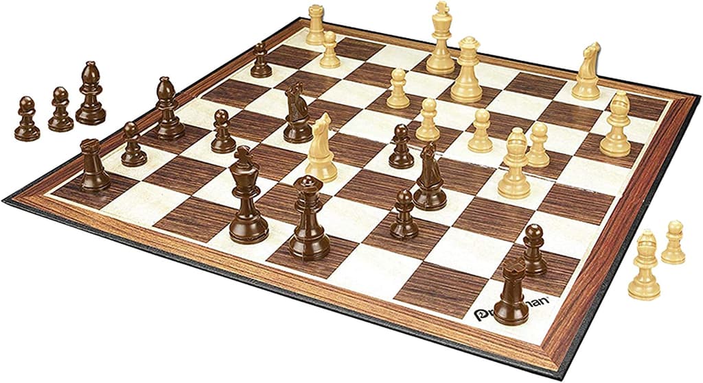 Family Chess Board Game – Classic Strategy Game For All Ages, Folding Board, Educational & Fun