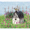 image Birdhouses 2022 Downloadable Digital Wallpaper for the month of April width="1000" height="1000"