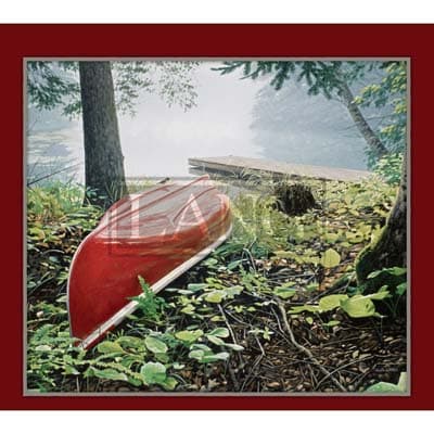 Cottage Country 2022 Downloadable Digital Wallpaper for the month of July width="1000" height="1000"