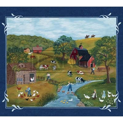 Lang Folk Art 2022 Downloadable Digital Wallpaper for the month of May width="1000" height="1000"