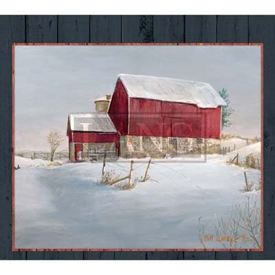 On the Farm 2022 Downloadable Digital Wallpaper for the month of January width="1000" height="1000"