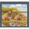 image Puppy 2022 Downloadable Digital Wallpaper for the month of June width="1000" height="1000"