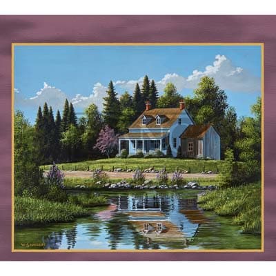 Road Home 2022 Downloadable Digital Wallpaper for the month of April width="1000" height="1000"