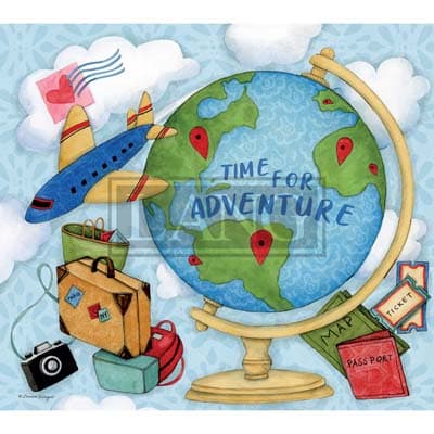 Schoolhouse 2022 Downloadable Digital Wallpaper for the month of August width="1000" height="1000"