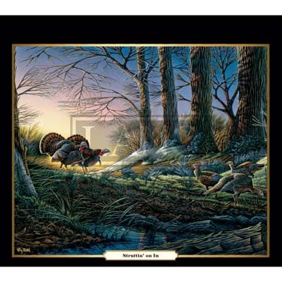 Terry Redlin 2022 Downloadable Digital Wallpaper for the month of March width="1000" height="1000"