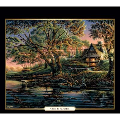 Terry Redlin 2022 Downloadable Digital Wallpaper for the month of April width="1000" height="1000"
