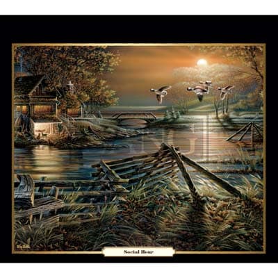 Terry Redlin 2022 Downloadable Digital Wallpaper for the month of July width="1000" height="1000"
