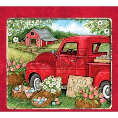 Truckin Along 2022 Downloadable Digital Wallpaper for the month of April width="1000" height="1000"