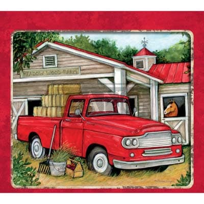 Truckin Along 2022 Downloadable Digital Wallpaper for the month of May width="1000" height="1000"