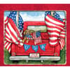 image Truckin Along 2022 Downloadable Digital Wallpaper for the month of July width="1000" height="1000"