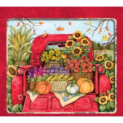 Truckin Along 2022 Downloadable Digital Wallpaper for the month of November width="1000" height="1000"