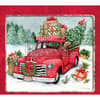 image Truckin Along 2022 Downloadable Digital Wallpaper for the month of December width="1000" height="1000"