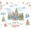 image Watercolor Seasons 2022 Downloadable Digital Wallpaper for the month of December width="1000" height="1000"