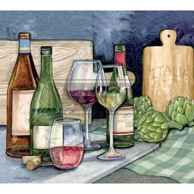 Wine Country 2022 Downloadable Digital Wallpaper for the month of January width="1000" height="1000"