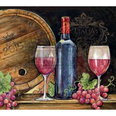Wine Country 2022 Downloadable Digital Wallpaper for the month of February width="1000" height="1000"
