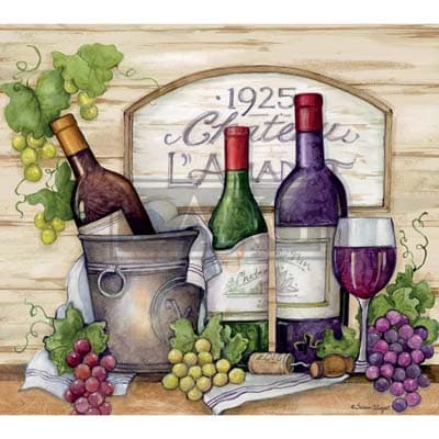 Wine Country 2022 Downloadable Digital Wallpaper for the month of April width="1000" height="1000"