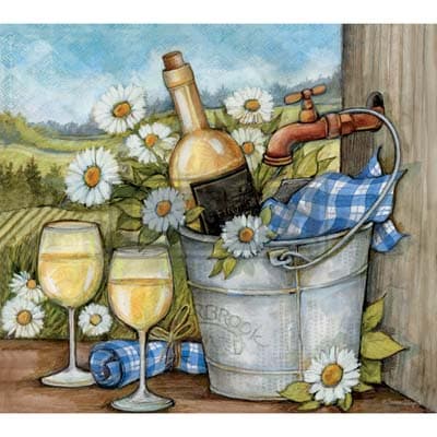 Wine Country 2022 Downloadable Digital Wallpaper for the month of July width="1000" height="1000"
