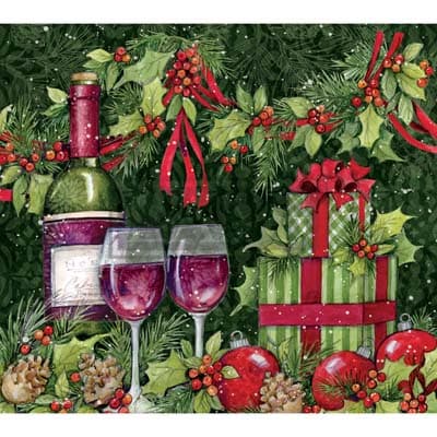 Wine Country 2022 Downloadable Digital Wallpaper for the month of December width="1000" height="1000"